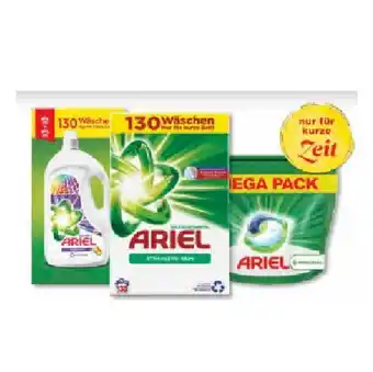 Unimarkt Ariel pulver, gel oder pods versch. sorten unimarkt 1 packung Angebot