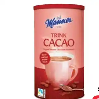 Maximarkt Manner trink cacao maximarkt 450 gramm 1 packung Angebot