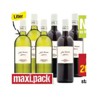 Maximarkt Josef dockner montem grüner veltliner oder zweigelt maximarkt 1 liter 1 flasche Angebot