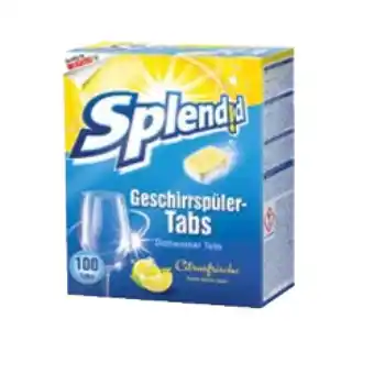 Maximarkt Splendid geschirrspüler-tabs citrus maximarkt 100 stück 1 packung Angebot