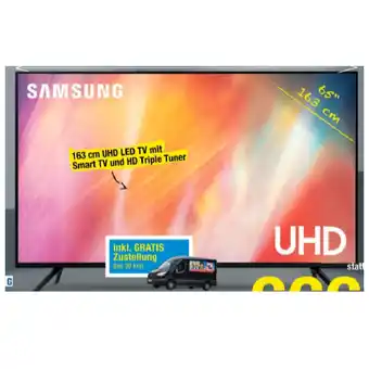 Maximarkt Samsung led tv ue 65au7090 uhd maximarkt 1 stück Angebot