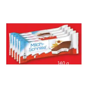 Lidl Kinder milchschnitte 5er lidl 140 gramm 1 packung Angebot