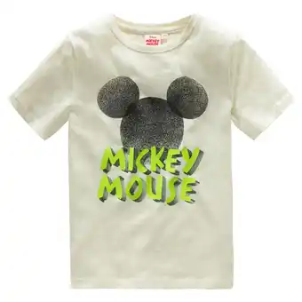 Ernsting's family Micky maus t-shirt mit neon-schriftzug Angebot