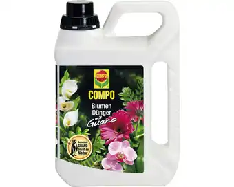 Hornbach Blumendünger mit guano compo 2,5 l Angebot