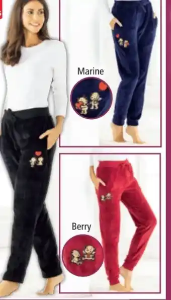 Norma Damen kuschel-pyjama-hose Angebot