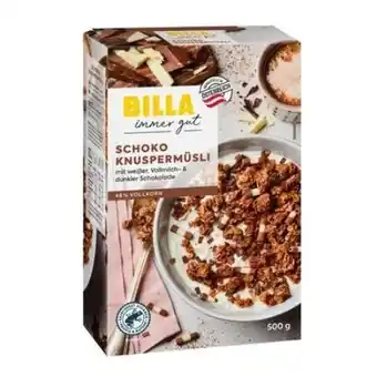 Billa Immer gut müsli Angebot