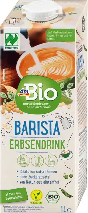 dm Barista erbsendrink Angebot