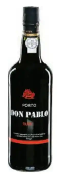 Metro Don pablo ruby port Angebot