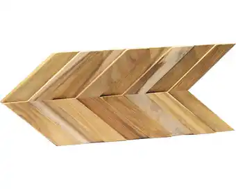 Hornbach Holz verblendstein rebel of styles ultrawood fischgrät 18x38,6 cm braun Angebot