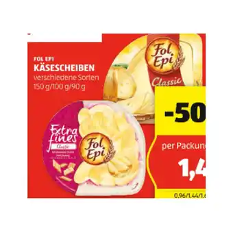 Hofer Fol epi käsescheiben versch. sorten hofer 1 packung Angebot