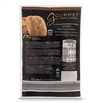 Hofer Gourmet steinofenbrötchen div. sorten hofer 4 stück 1 packung Angebot