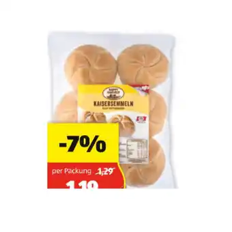Hofer Happy harvest kaisersemmeln hofer 420 gramm 1 packung Angebot
