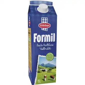 Metro Schärdinger formil haltbare vollmilch, preisangabe ohne mwst. (preis inkl. mwst. 1,09 €), metro 1 liter 1 packung Angebot