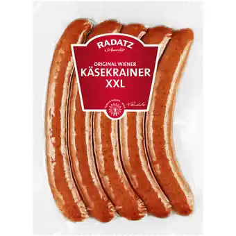 Metro Radatz käsekrainer xxl, preisangabe ohne mwst. (preis inkl. mwst. 7,69 €), metro 700 gramm 1 packung Angebot