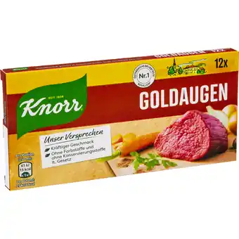Metro Knorr goldaugenrind-, gemüse- od. klare suppe, preisangabe ohne mwst. (preis inkl. mwst. 1,64 €), metro 132 gramm 1 packung Angebot