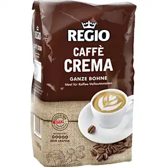 Metro Regio caffè crema, preisangabe ohne mwst. (preis inkl. mwst. 9,59 €), metro 1 kilogramm 1 packung Angebot