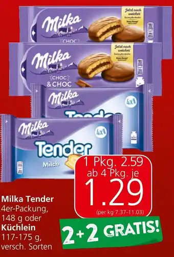 Spar Milka Tender Angebot