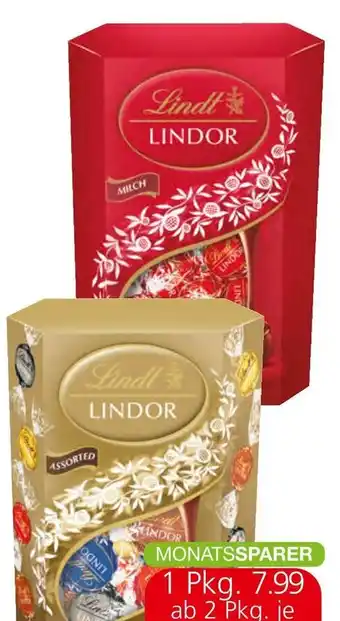 Spar Lindt Lindor Kugeln Angebot
