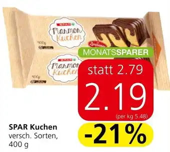 Spar SPAR Kuchen Angebot