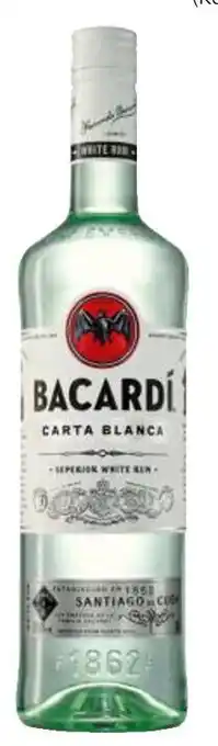 Spar Bacardi Carta Blanca, 0.7 Liter Angebot