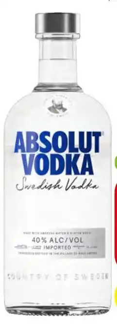 Spar ABSOLUT VODKA Angebot