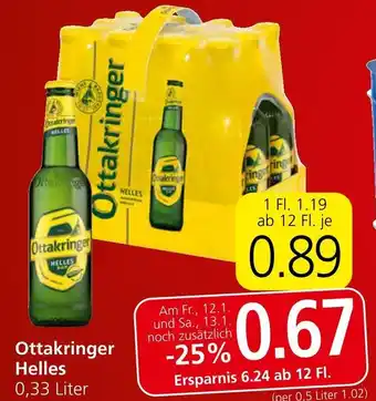 Spar Ottakringer Helles Angebot