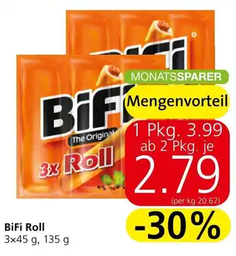 Spar BiFi Roll Angebot