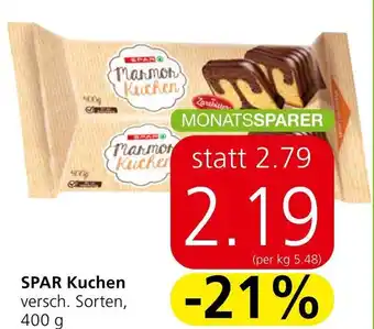 Spar SPAR Kuchen Angebot