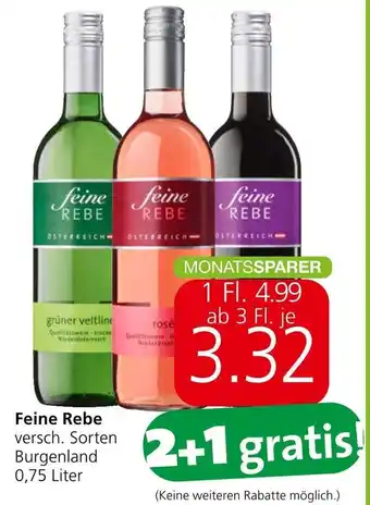 Spar Feine Rebe Angebot