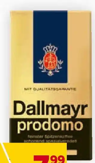 Billa Dallmayr Prodomo Angebot