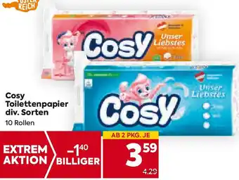 Billa Toilettenpapier Angebot