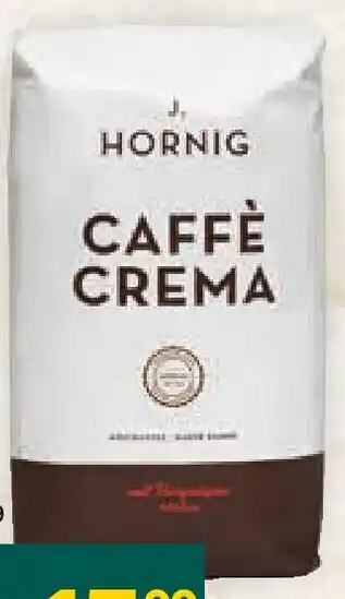 Billa Hornig Caffè Crema Angebot