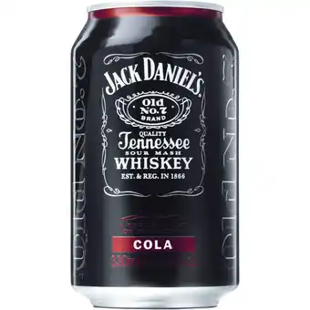 Metro Jack daniel‘s tennessee whiskey & cola, preisangabe ohne mwst. (preis inkl. mwst. 1,98 €), metro 0.33 liter 1 dose Angebot