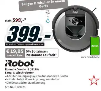 Media Markt Roomba Combo i8 (i8178) Saug- & Wischroboter Angebot