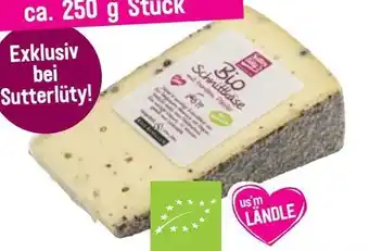 Sutterlüty Sutterlüty's Bio Heumilch Schnittkäse Pfeffer Angebot
