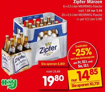 Interspar Zipfer Märzen Angebot
