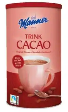 Interspar Manner Trink Cacao Angebot