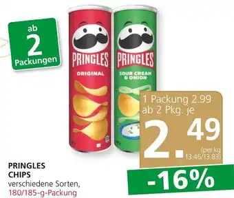 SPAR Gourmet PRINGLES CHIPS Angebot