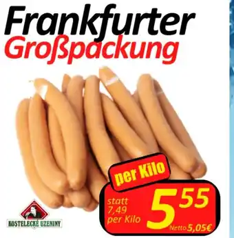 Wurstico Frankfurter per kilo Angebot