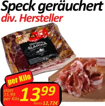 Wurstico Speck geräuchert Angebot