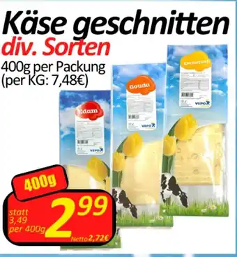 Wurstico Käse geschnitten Angebot
