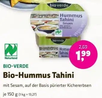 Denn's Biomarkt Bio-Hummus Tahini Angebot