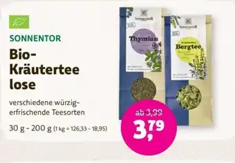 Denn's Biomarkt Bio- Kräutertee lose Angebot