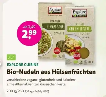 Denn's Biomarkt Bio-Nudeln aus Hülsenfrüchten Angebot