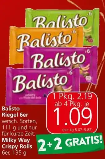 Eurospar Balisto Riegel Angebot