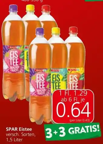 Eurospar SPAR Eistee Angebot