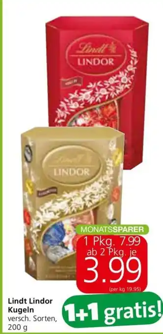 Eurospar Lindt Lindor Kugeln Angebot