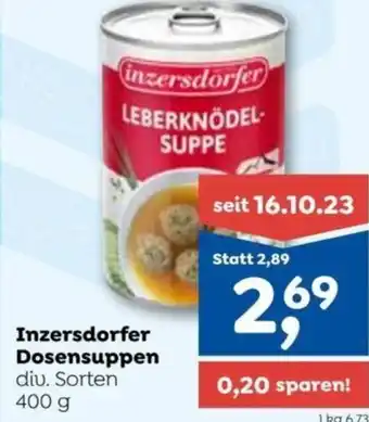 ADEG Inzersdorfer Dosensuppen Angebot