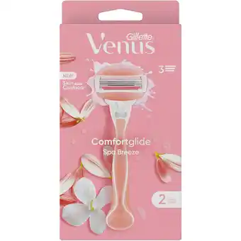 dm Gillette venus comfortglide spa breeze rasierer 1 stk. + klingen 2 stk. dm 1 stück Angebot