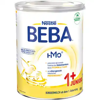 dm Nestlé beba kindermilch 1+ oder 2+ dm 800 gramm 1 dose Angebot